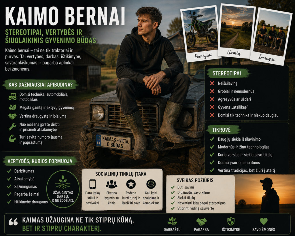 Kaimo bernai