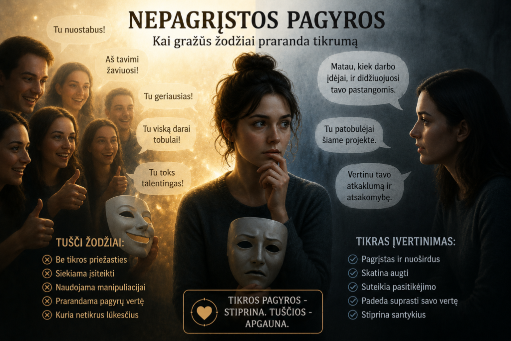 Nepagrįstos pagyros