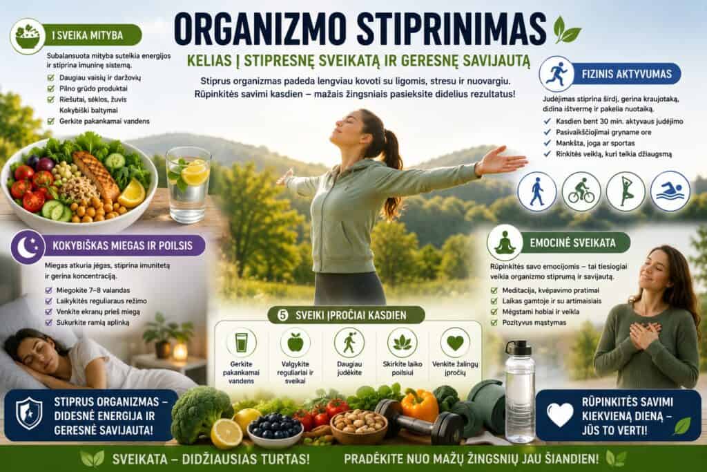 Organizmo stiprinimas