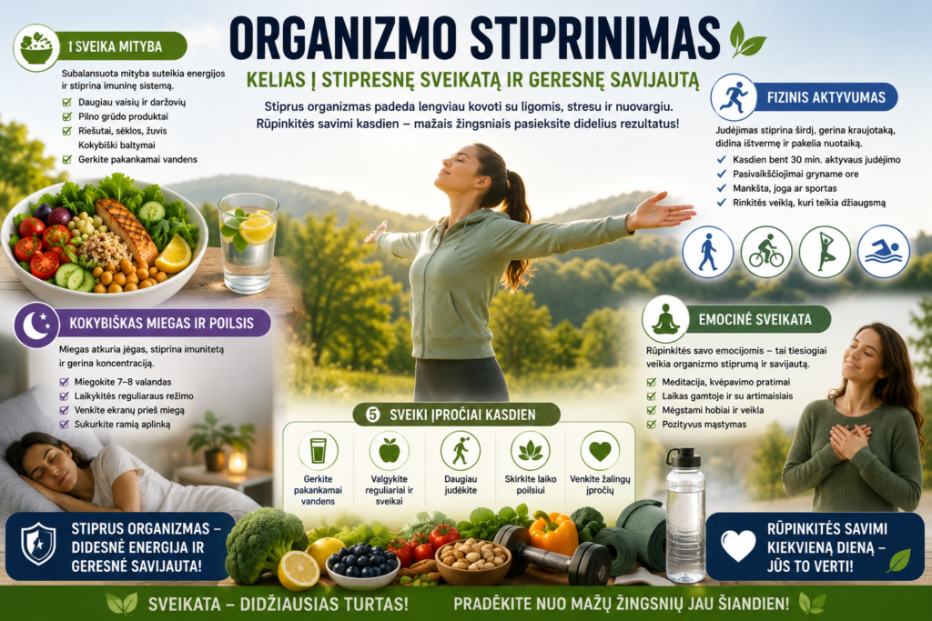 Organizmo stiprinimas