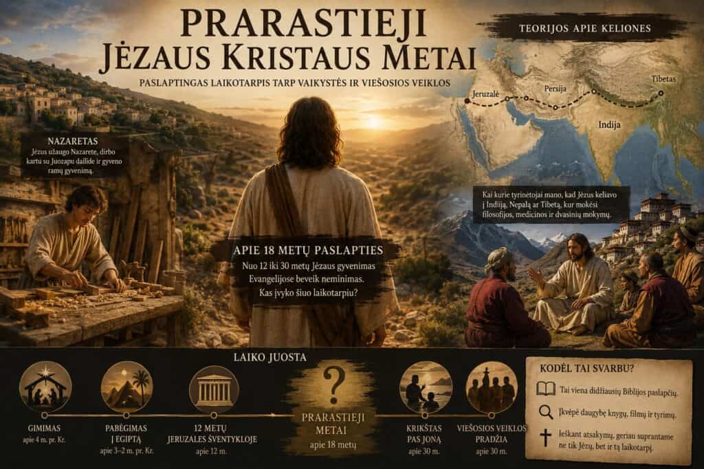 Prarastieji Jėzaus Kristaus metai