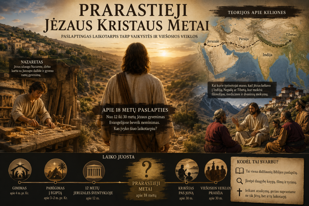 Prarastieji Jėzaus Kristaus metai