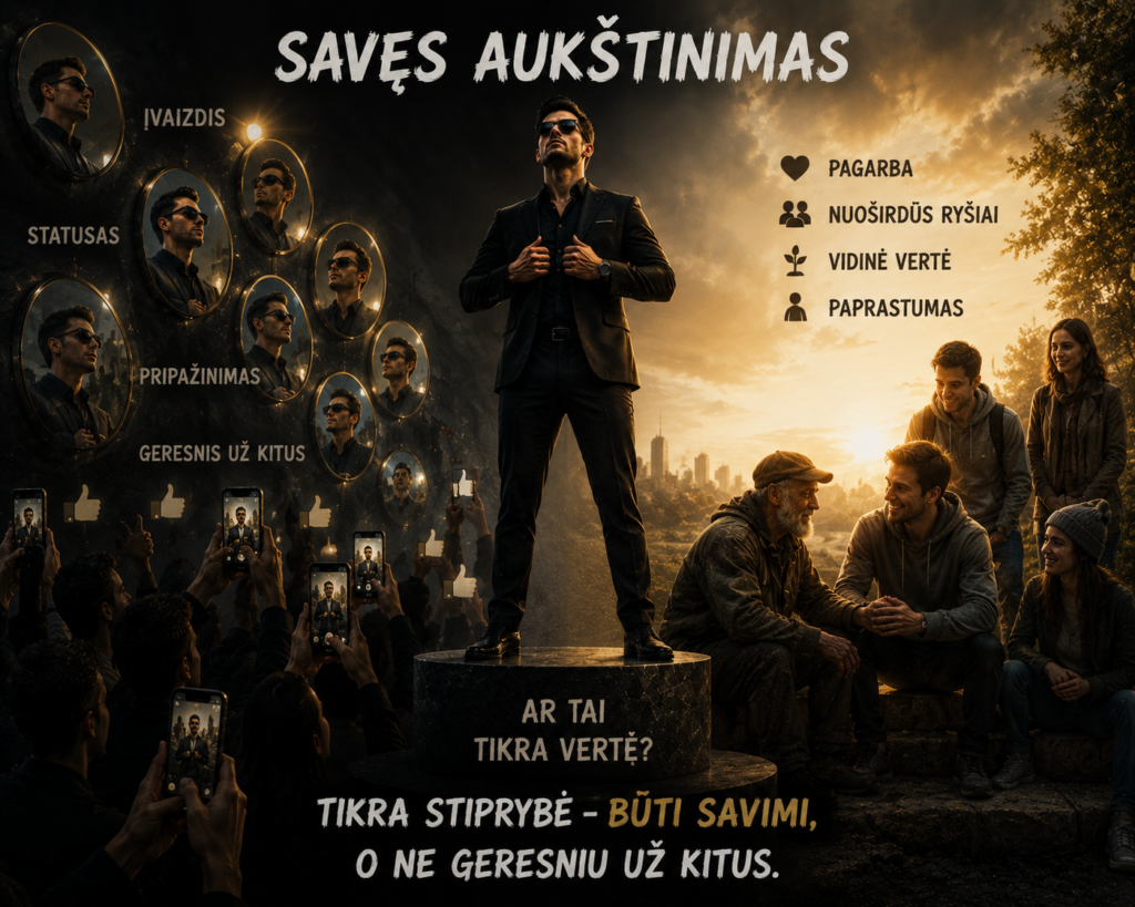 Savęs aukštinimas