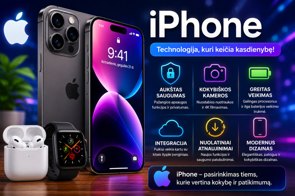 Technologia, kuri keičia kasdienybę!