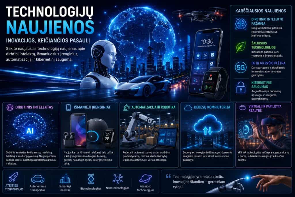 Technologijų naujienos