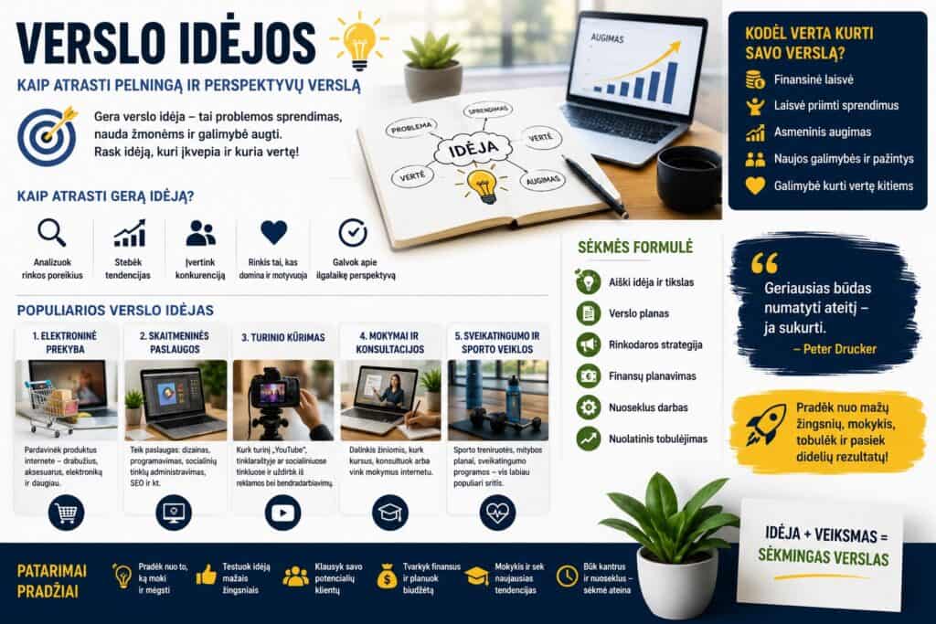 Verslo idėjos