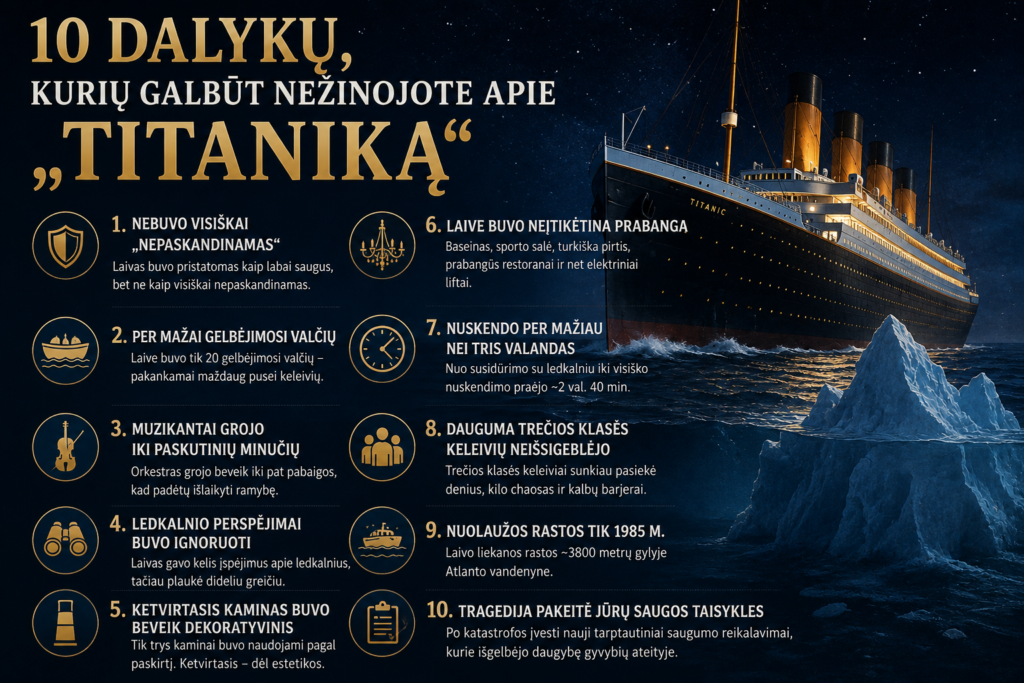 apie „Titaniką“