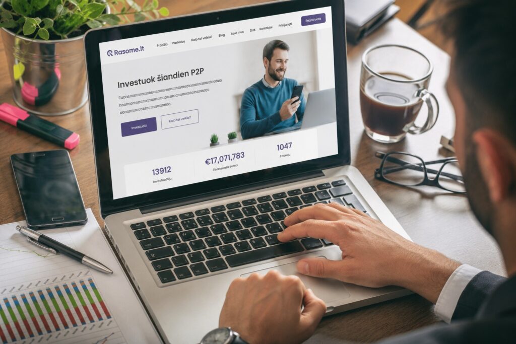 Investuok šiandien į P2P