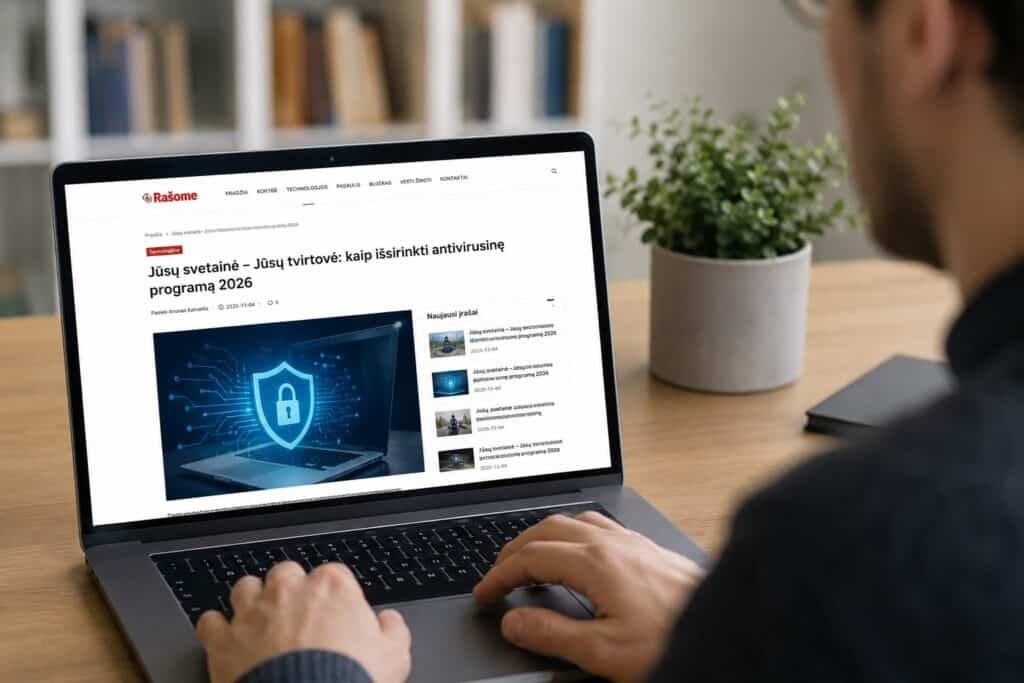 Kaip išsirinkti antivirusinę programą 2026 m