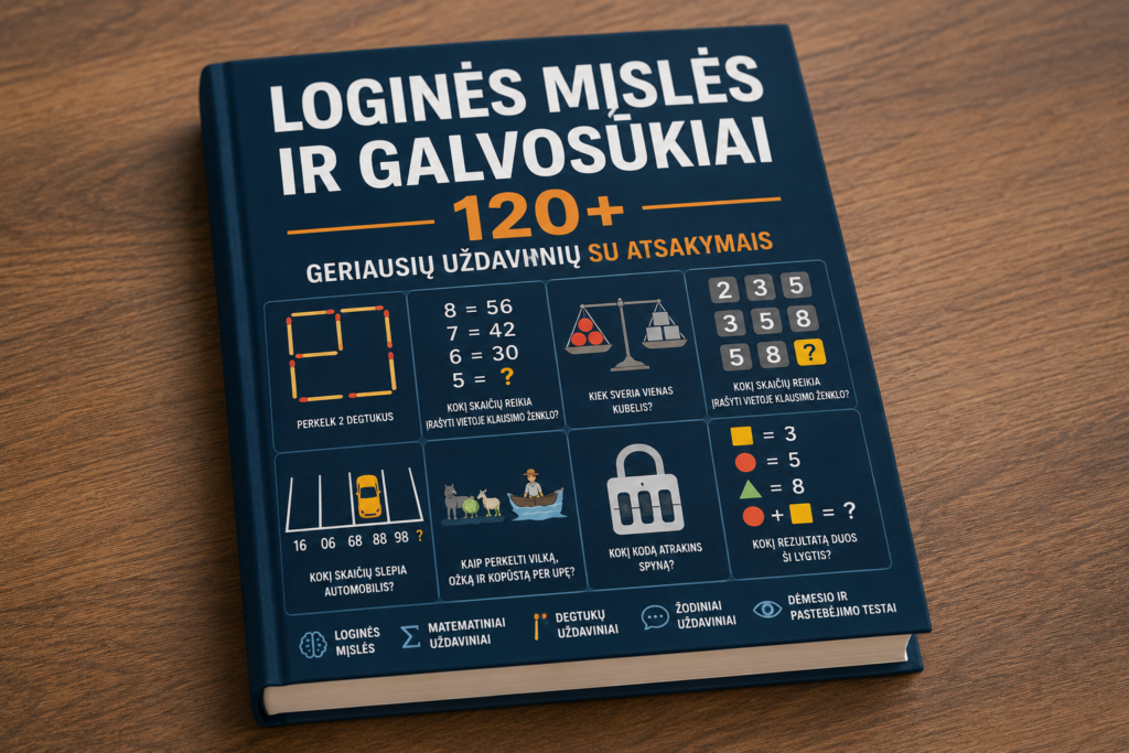 Loginės mįslės ir galvosūkiai