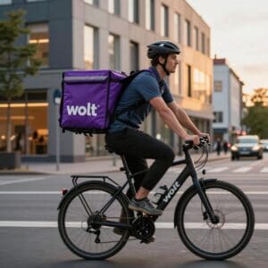 Dirbti Wolt Kurjeriu